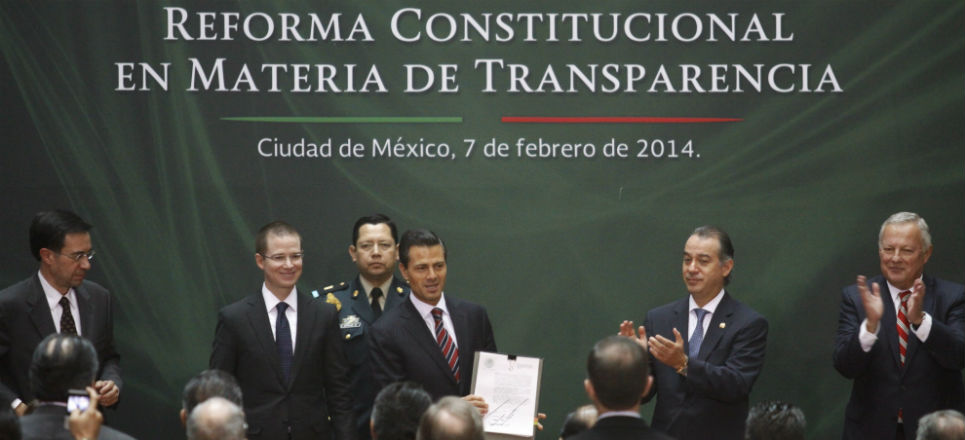 Promulga Epn Reforma De Transparencia Ahora Todos Los Poderes Ser N