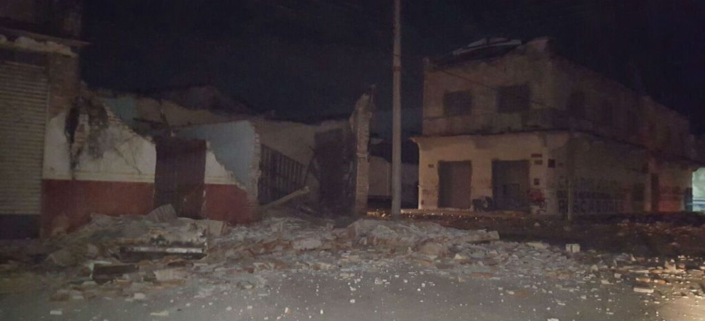 Sismo de 8 2 grados con epicentro en Chiapas el más fuerte en la