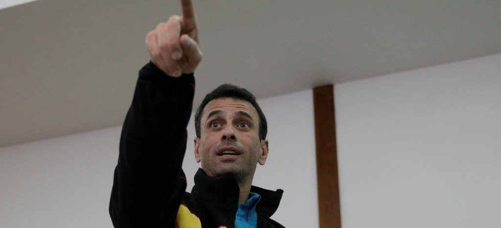 Capriles anunció su salida de la coalición opositora en Venezuela