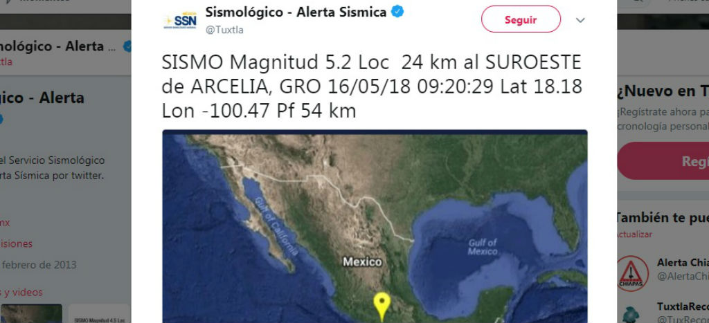 Tiembla en Guerrero causa susto alerta sísmica en CDMX Aristegui