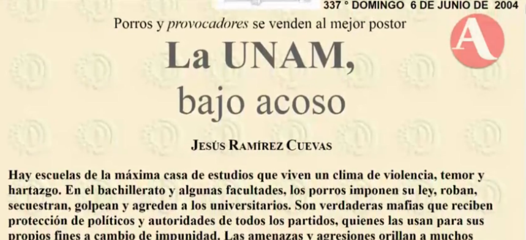 El Porrismo Fen Meno Del Viejo R Gimen Para Boicotear Y Reprimir