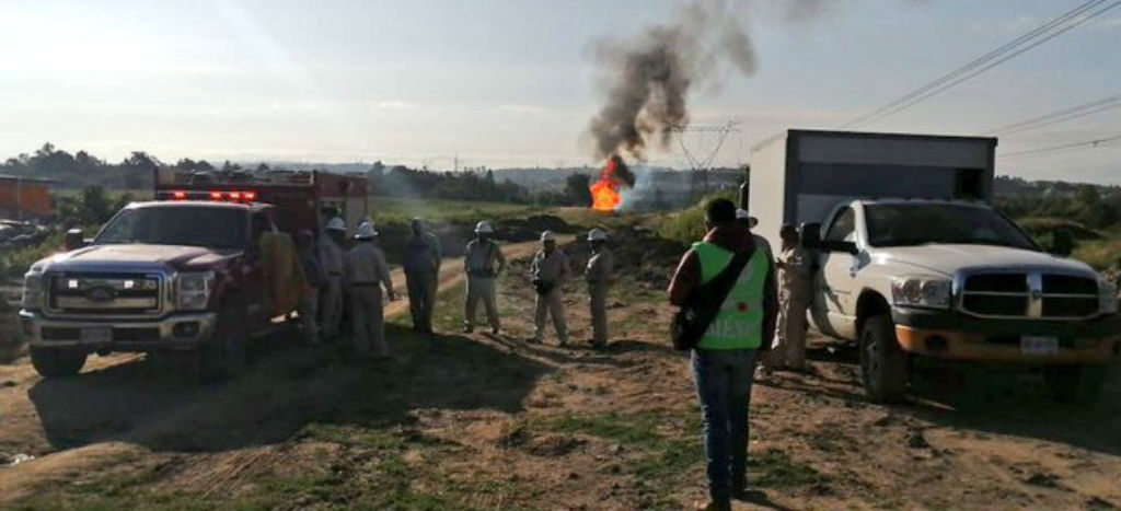 Controlan Fuga De Gas E Incendio En Ducto Que Dej Seis Heridos En