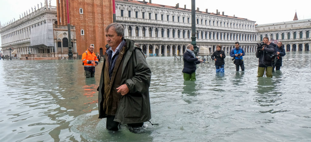 Venecia Sufre Su Peor Inundaci N En D Cadas Declaran Stato Di