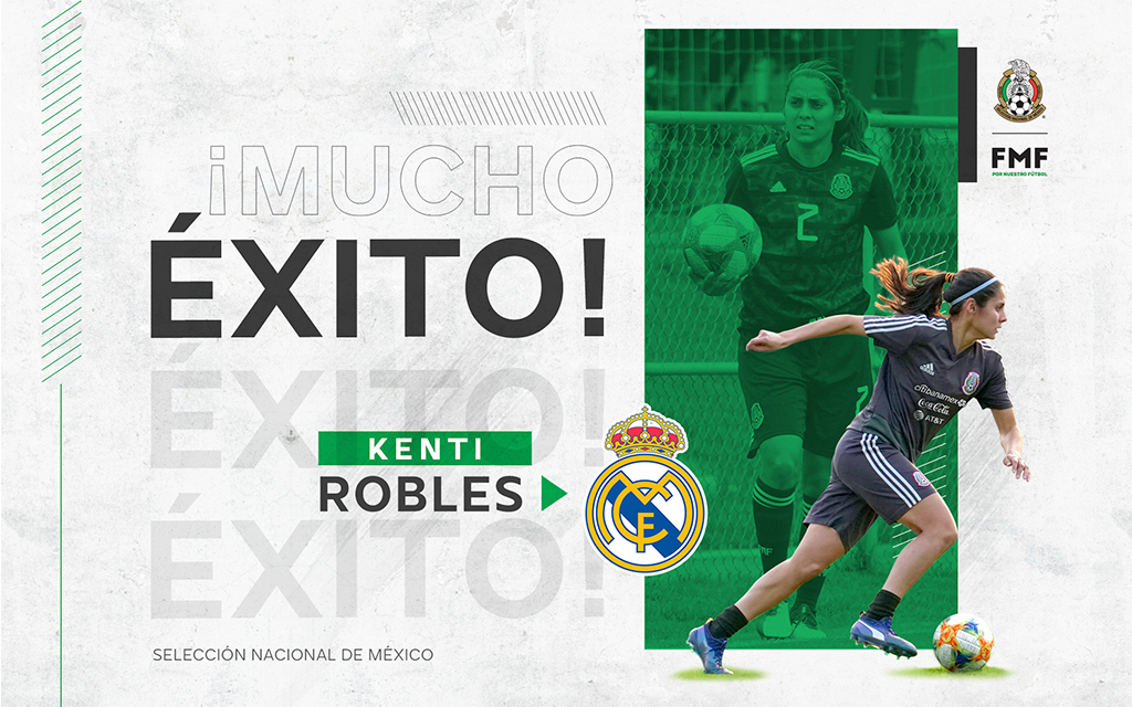 Kenti Robles Primera Futbolista Mexicana En El Real Madrid Femenil