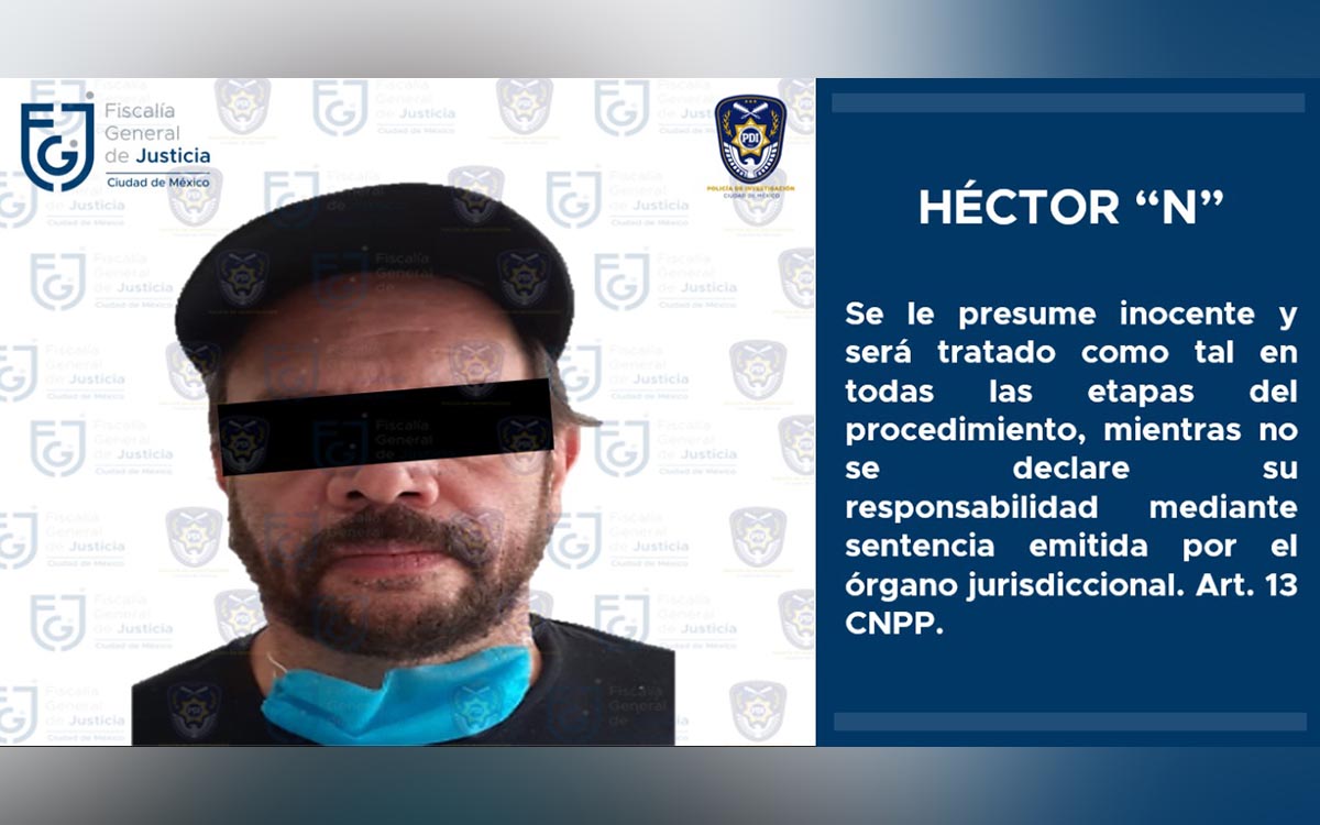 Confirma Fiscalía CDMX detención del actor Héctor Parra por presunto