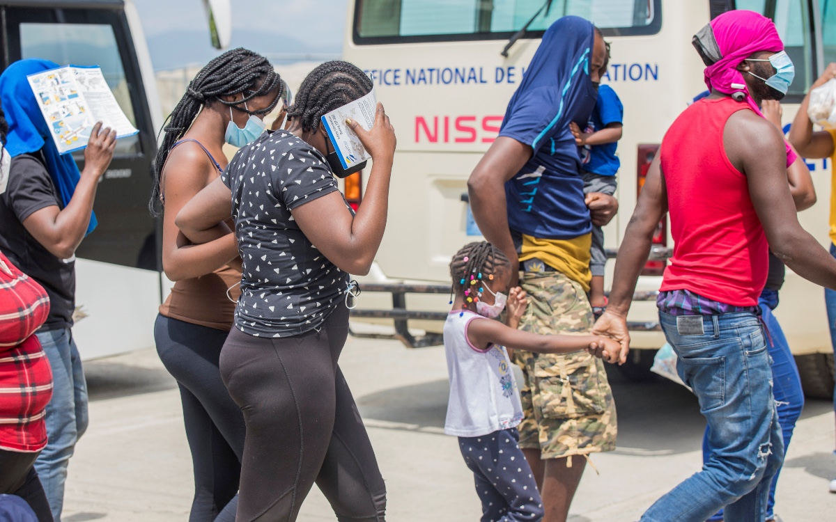 Cientos De Haitianos Regresan A M Xico Mientras Eu Apunta A Campamento