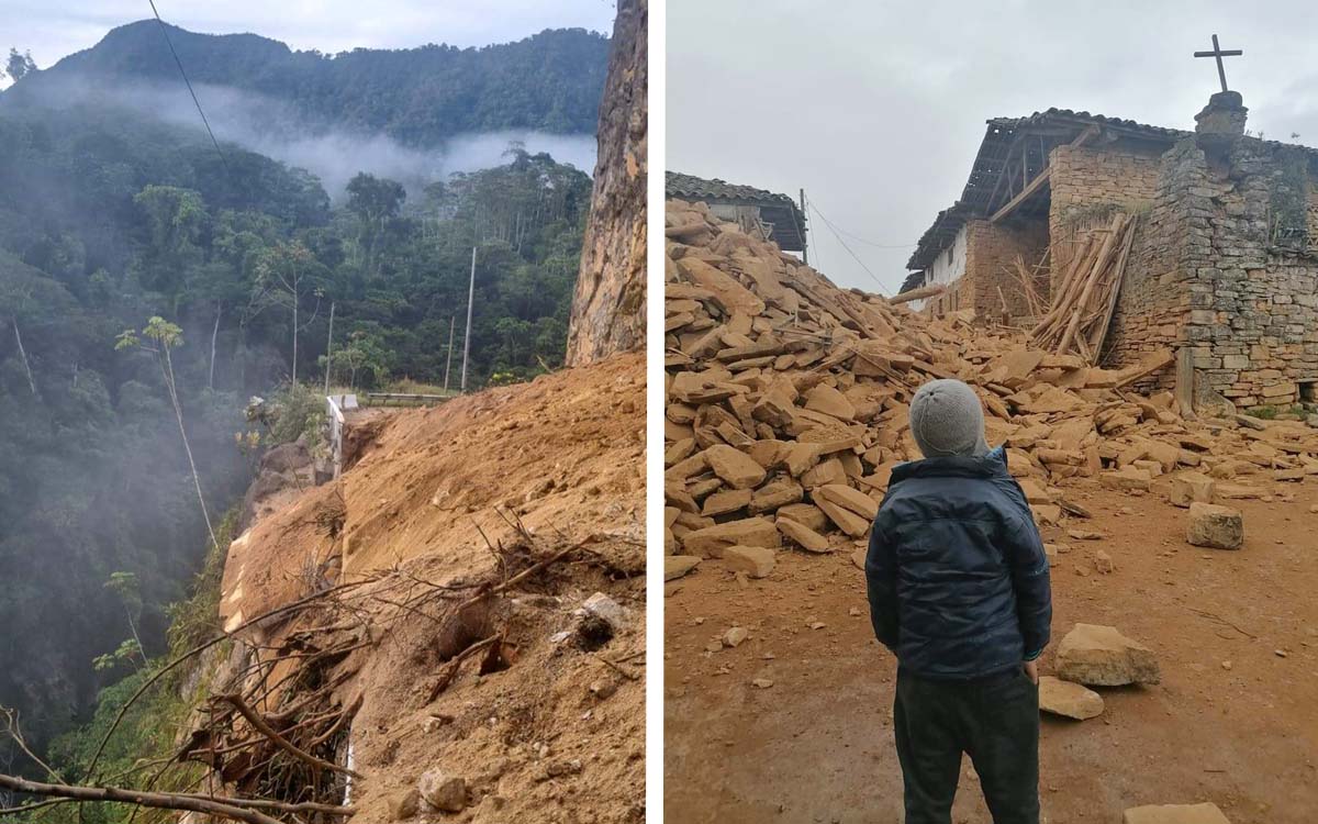 Sismo de 7 5 sacude la región amazónica de Perú al norte del país