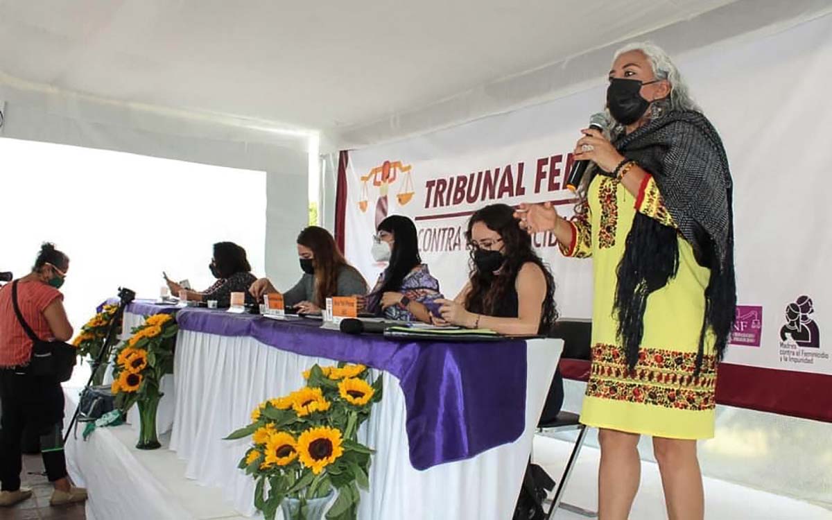 Realizan Tribunal Feminista Acto Ciudadano Contra El Feminicidio En