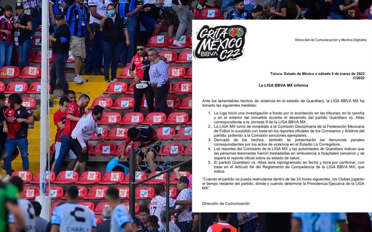 Abre Liga Mx Una Investigaci N A Fondo A Ra Z De La Violencia En El