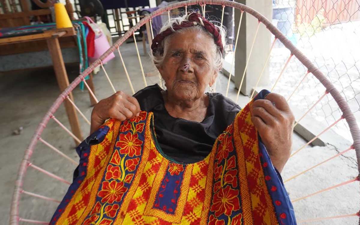 Oaxaca Na Tacha La Mujer Huipil Que Cumpli Un Siglo De Vida