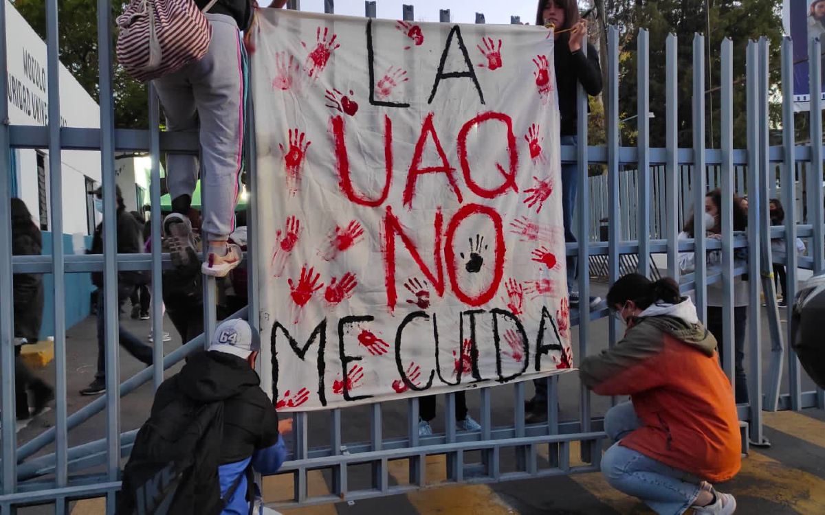 Estudiantes De La UAQ Protestan Por Denuncias De Acoso Aristegui Noticias