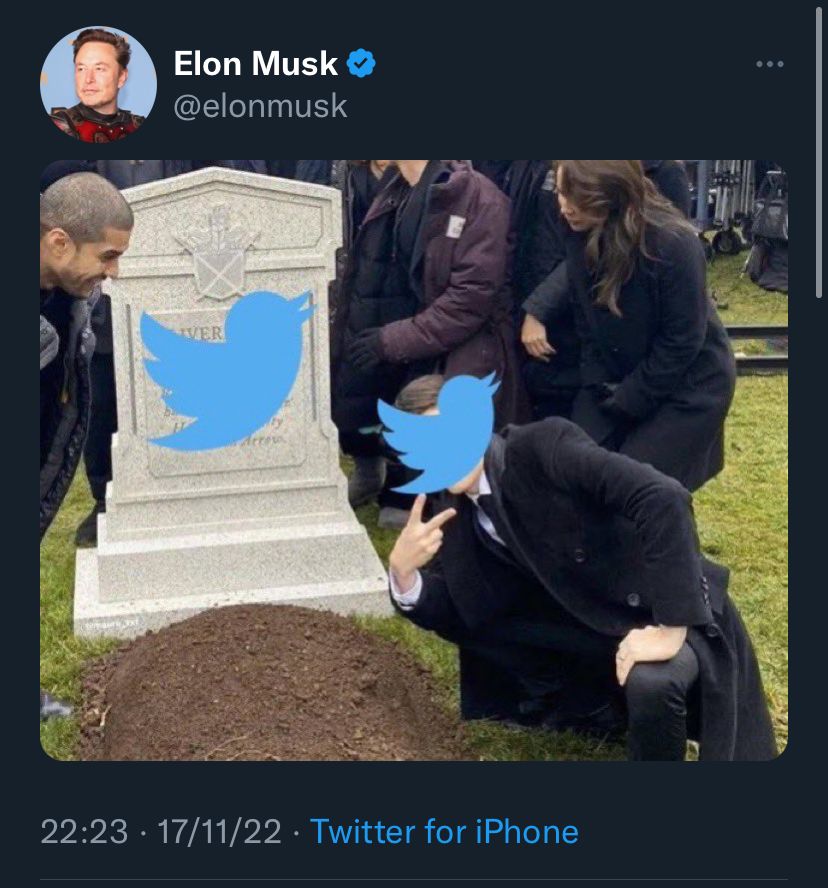 Rip Twitter Elon Musk Se Burla De Quienes Anuncian Muerte De Su Red