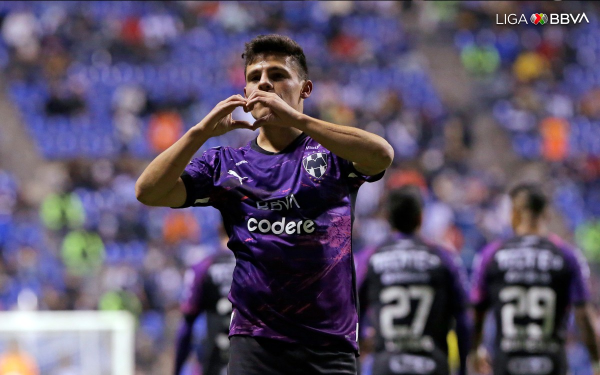 Liga Mx Rayados Vence A Puebla Con Dos Golazos Video Aristegui