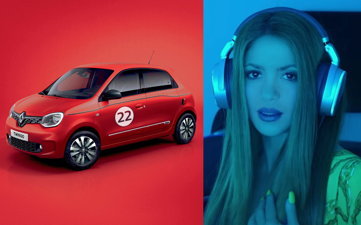 Renault responde a Shakira por comparación entre el Twingo y Ferrari