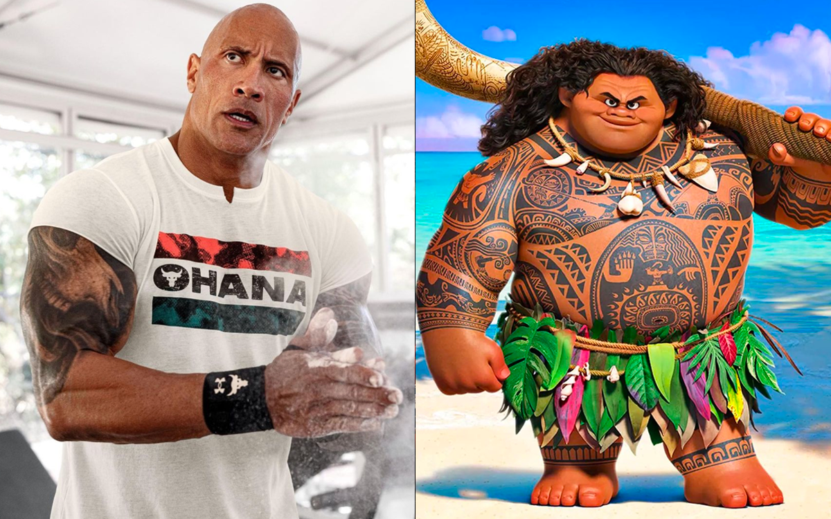 Confirman película liveaction de Moana con La Roca en el elenco