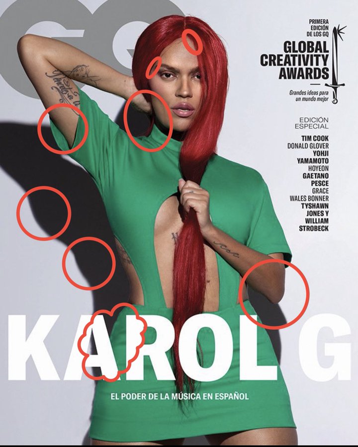 Karol G Critica Portada De Revista Esa Imagen No Me Representa