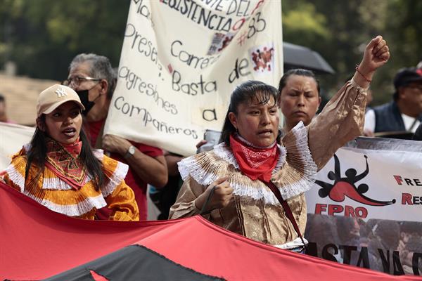 Marchan En Cdmx Y Chiapas Para Exigir El Cese De Ataques Contra