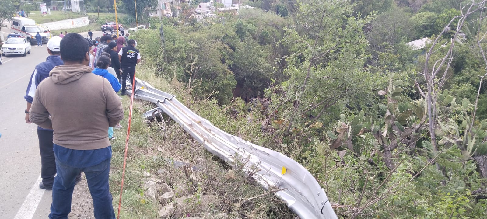 Fotos Autob S De Pasajeros Vuelca Y Cae A Barranco En Oaxaca Hay