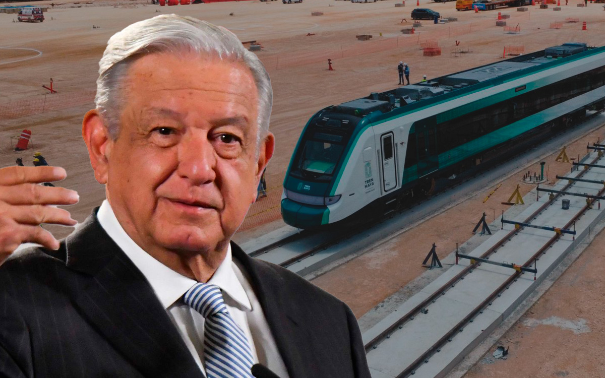 AMLO Aborda Primer Viaje Del Tren Maya Aristegui Noticias