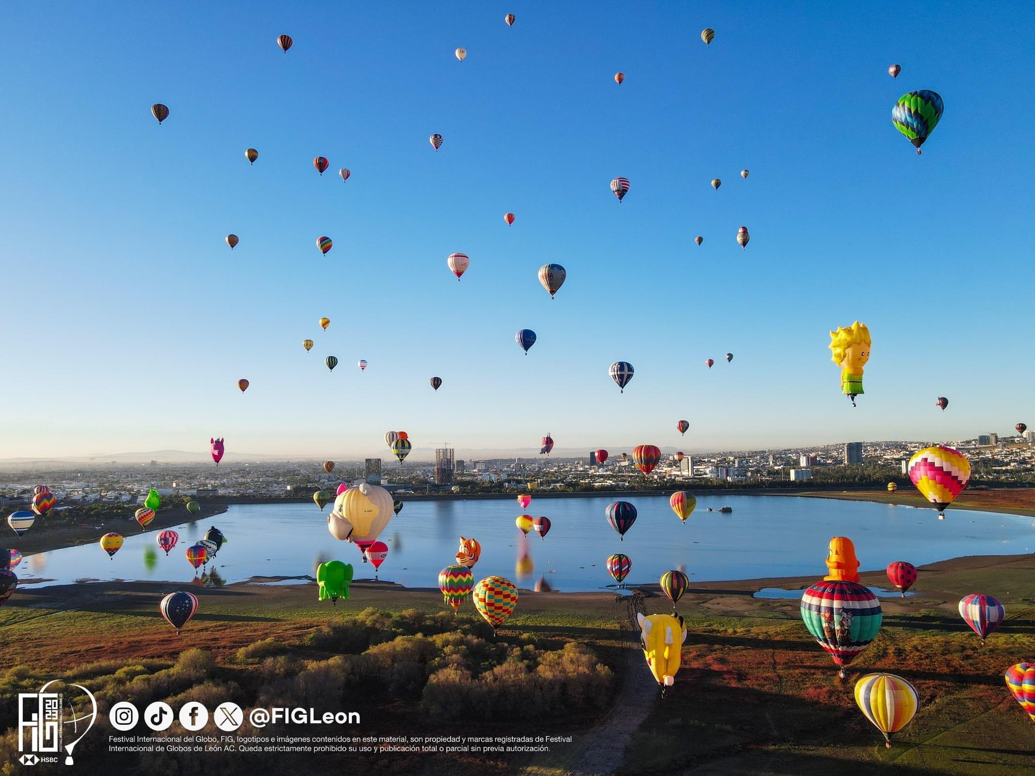 El Festival Internacional Del Globo Aerost Tico Adorna El Cielo De Le N