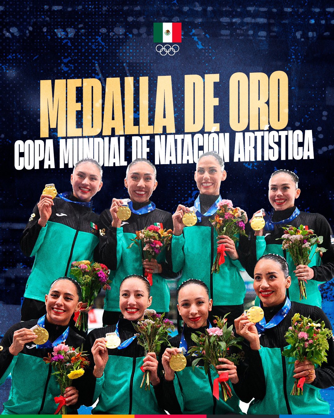 Sirenas Mexicanas Conquistan El Oro En El Mundial De Nataci N Art Stica