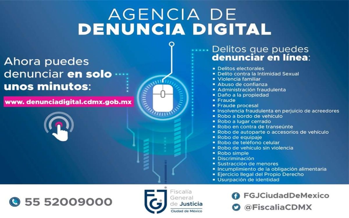 Fgjcdmx C Mo Funciona La Denuncia Digital Aristegui Noticias