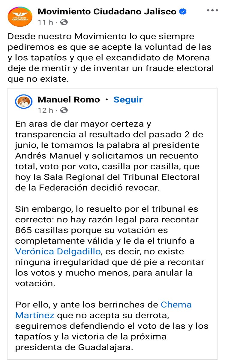 Sala Regional Del Tepjf Suspende Recuento De Votos Para La Alcald A De