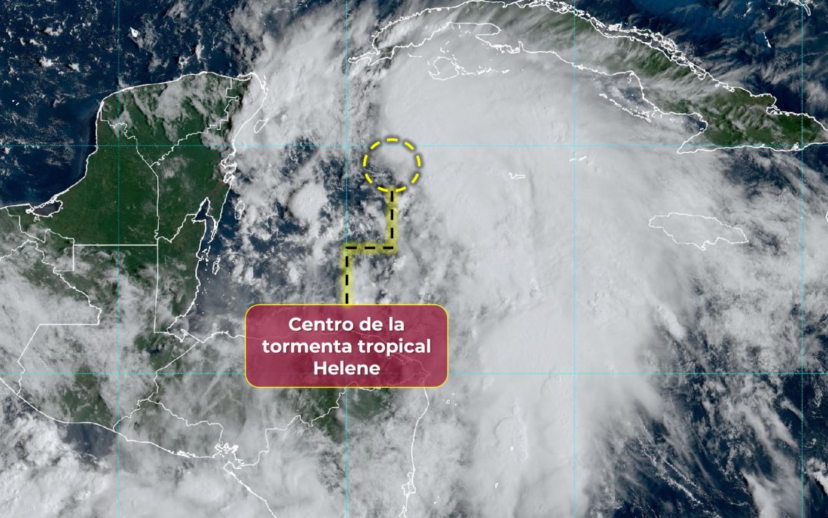 Alertan En M Xico Por Tormenta Tropical Helene En El Atl Ntico