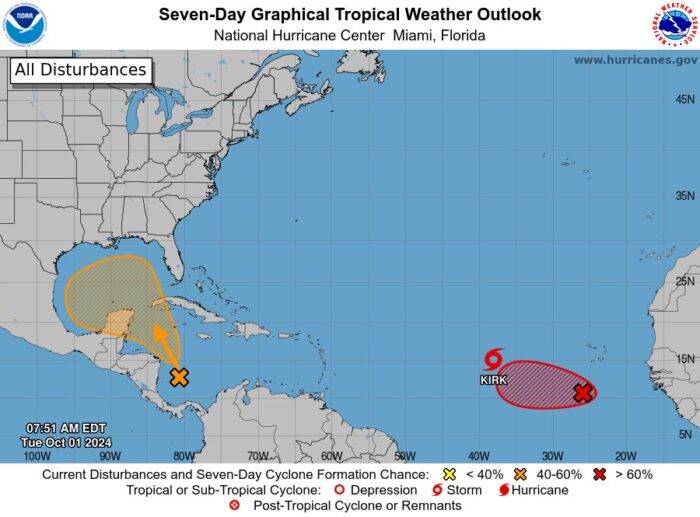 Tormenta Tropical Kirk Se Fortalece Y Podr A Convertirse En Hurac N