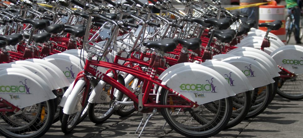 Como parte del programa Ecobici del Distrito Federal, en la delegación Miguel Hidalgo se instalarán 87 estaciones a partir de julio, y sólo en el área de Polanco habrá 44.