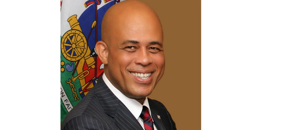 Michel Martelly, the President of Haiti, suffered a pulmonary embolism while hospitalized in Miami, the Haitian government said in a statement.
