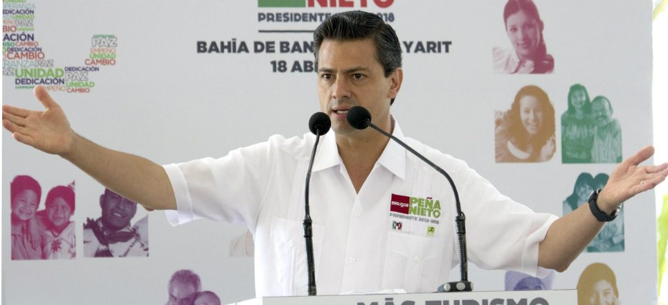 El candidato de la coalición Compromiso por México,