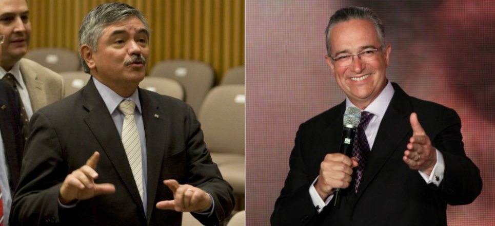 Luego de que la televisora se negara a reprogramar un partido de futbol que se empalma con el debate entre presidenciables del próximo domingo, el presidente del Instituto Federal Electoral señaló que algunos actores buscan deteriorar la democracia en México retando a la autoridad electoral