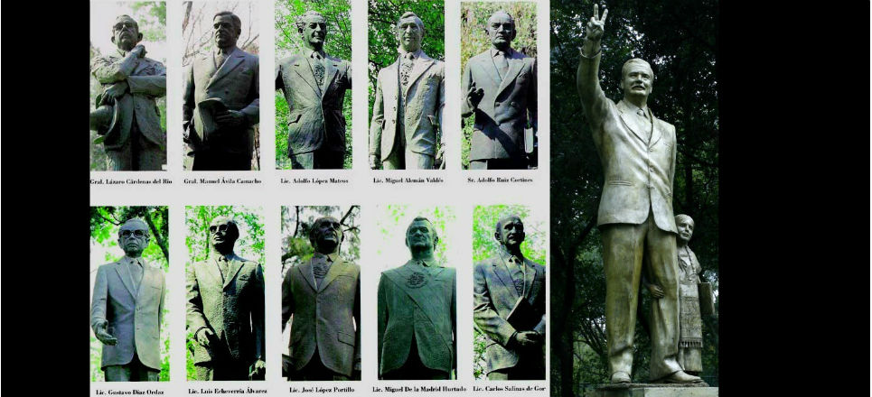 Medio millón de pesos por estatua de Calderón Medio millón de pesos por estatua de Calderón