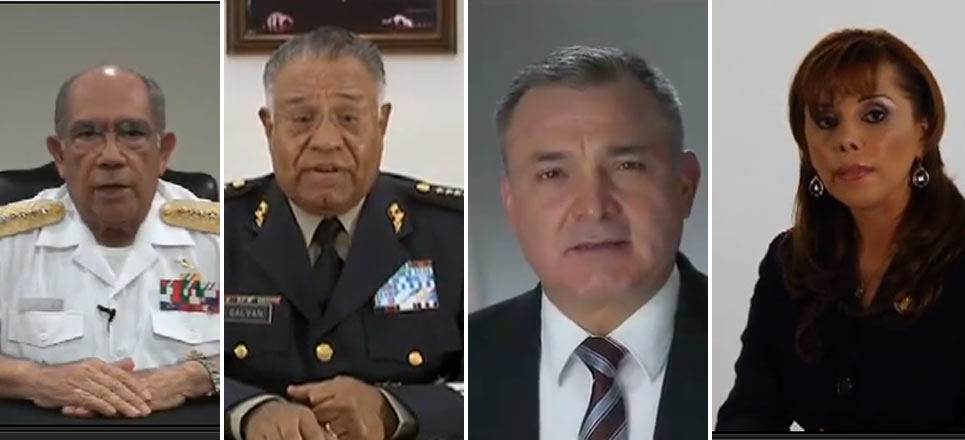 Los logros en seguridad de Calderón, informe virtual de secretarios ...