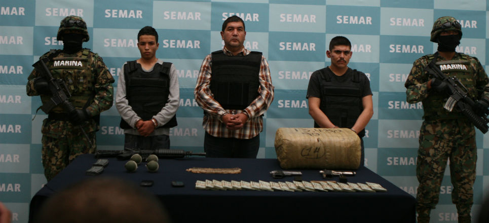 Presenta Marina al 'Z-50', uno de los líderes de Los Zetas