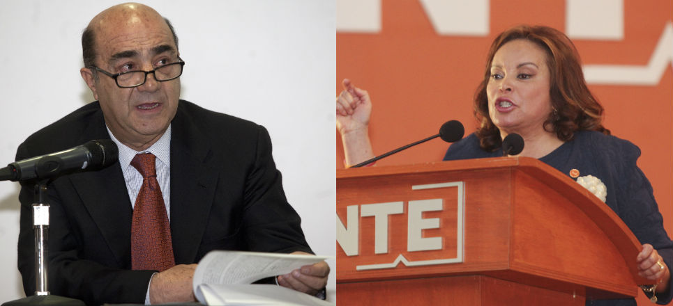 PGR detiene a Elba Esther Gordillo por desvío de dinero PGR detiene a Elba Esther Gordillo por desvío de dinero