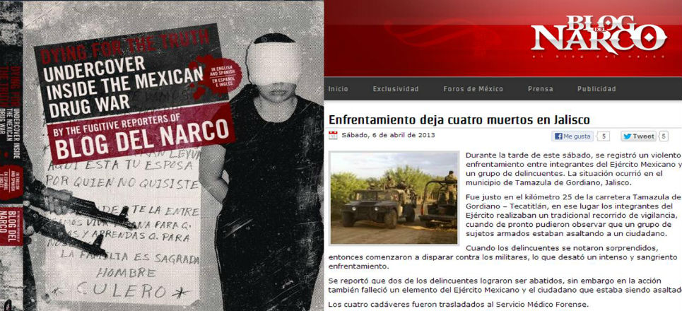 'Blog del Narco' publica libro; mujer joven lo administra | Aristegui Noticias