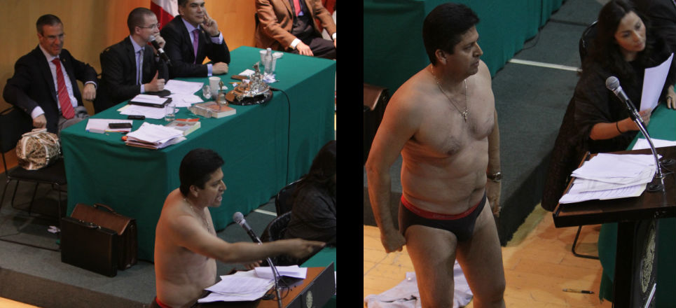 Video Diputado Se Desnuda Durante El Debate De La Reforma Energ Tica Aristegui Noticias