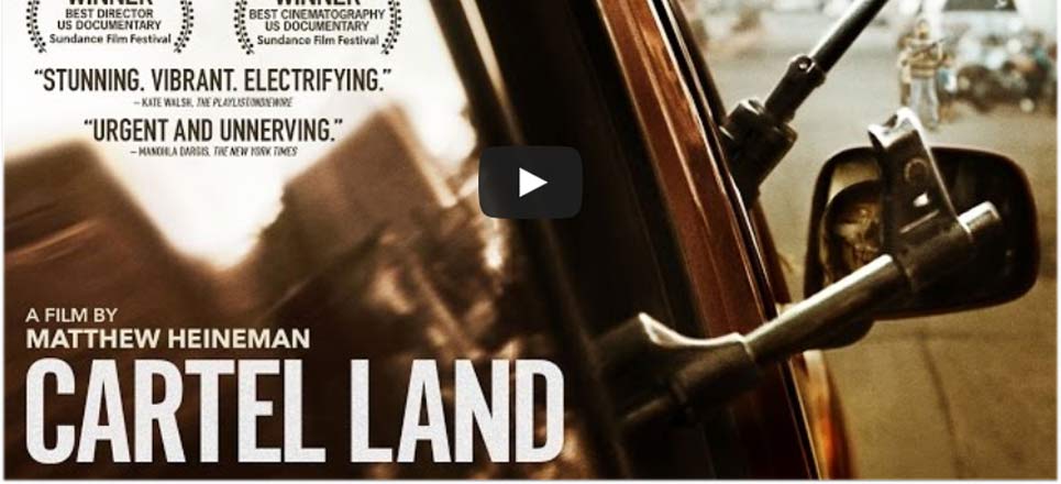 Estrenan 'Tierra de Cárteles', un filme sobre las autodefensas en Michoacán (Video) Estrenan 'Tierra de Cárteles', un filme sobre las autodefensas en Michoacán (Video)