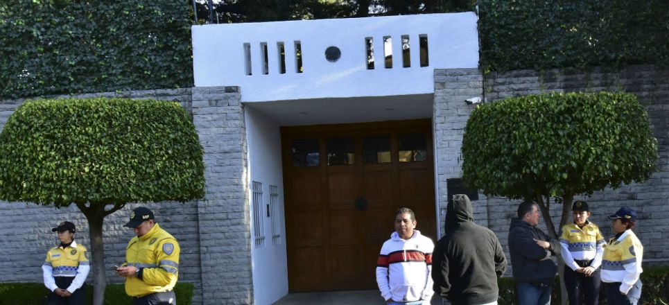 Cercan la Nunciatura Apostólica, donde dormirá el Papa Cercan la Nunciatura Apostólica, donde dormirá el Papa