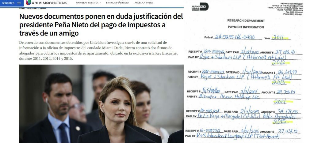 Rivera contrató 2 firmas para pagar impuestos en Miami; no necesitaba a Pierdant: Univisión Rivera contrató 2 firmas para pagar impuestos en Miami; no necesitaba a Pierdant: Univisión