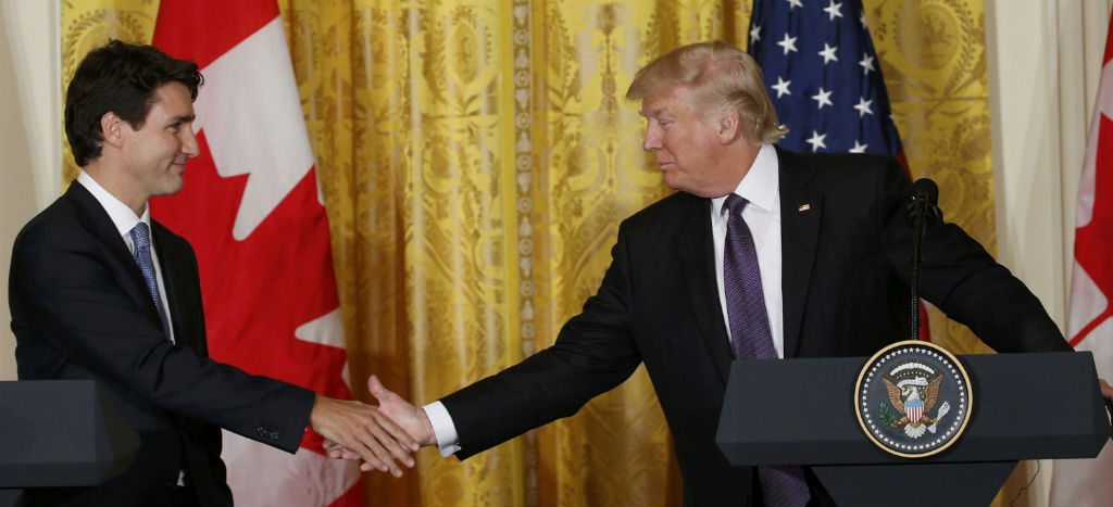 Trump Y Trudeau Aseguran Que Conservarán Amistad Histórica Entre