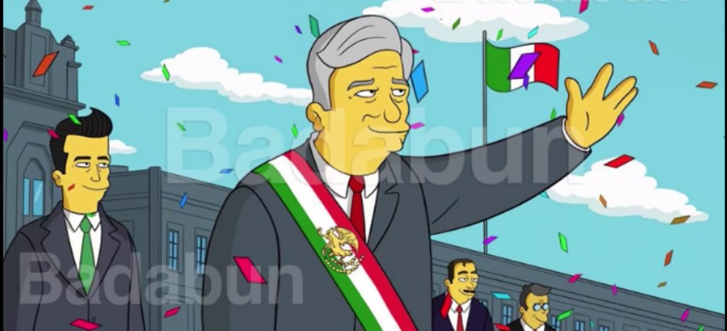 López Obrador, ¿en Los Simpson? (Foto) | Aristegui Noticias