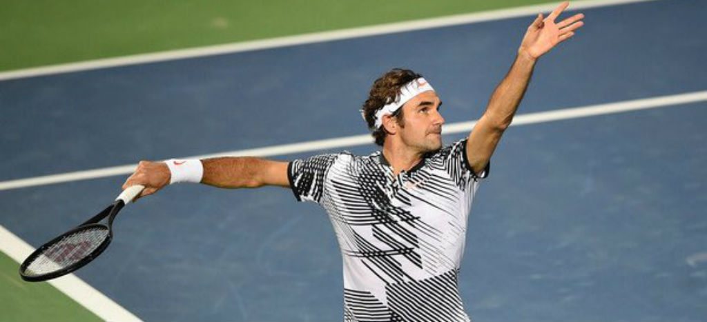 Sorprende Evgeny Donskoy a Roger Federer en Dubai (Video) Sorprende Evgeny Donskoy a Roger Federer en Dubai (Video)