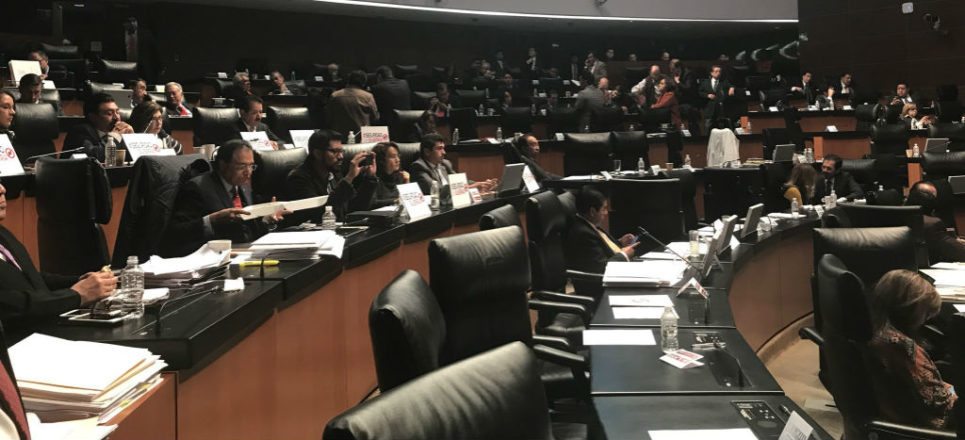 PRI, PAN y PVEM se ausentan de discusión de Ley de Seguridad Interior, acusa Layda Sansores PRI, PAN y PVEM se ausentan de discusión de Ley de Seguridad Interior, acusa Layda Sansores
