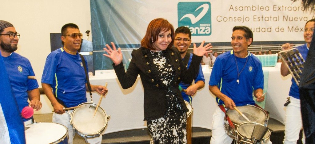 Purificación Carpinteyro, candidata de Nueva Alianza para CDMX