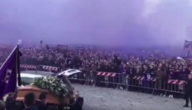 Afición se despide del excapitán de la Fiorentina, Davide Astori #Deportes