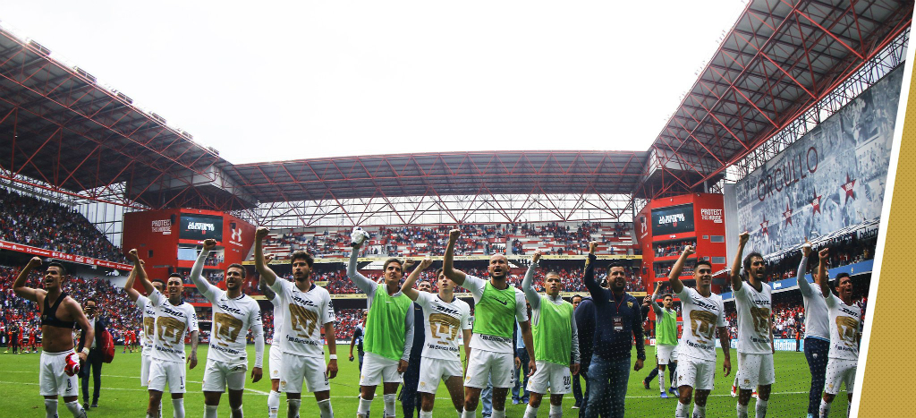Pumas Santos y Monterrey amarran - Pumas121118 