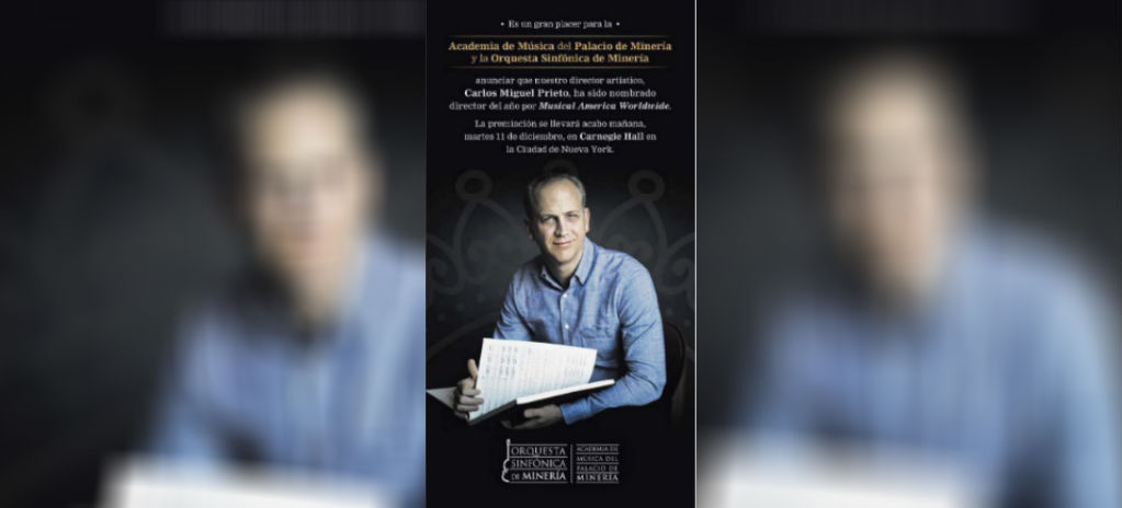 Miguel Prieto recibirá el Premio a Director del Año (Video) Aristegui